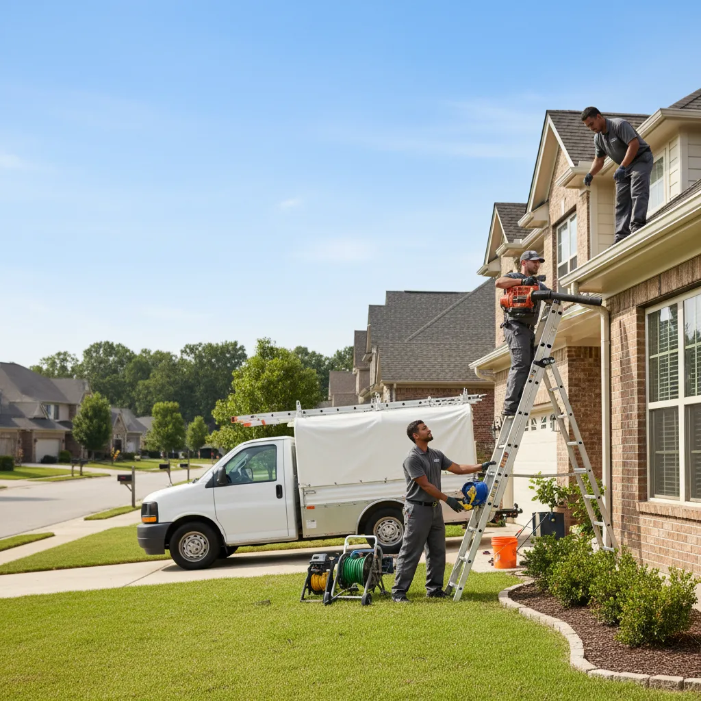 Home Gutter Service in Brooksville, MS near me